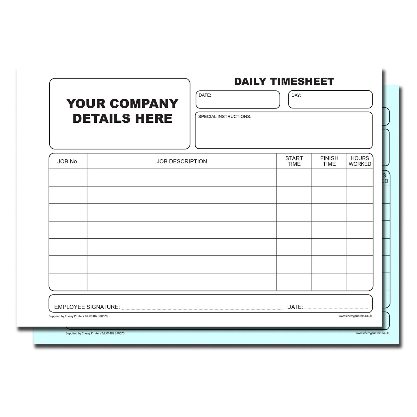 NCR *CUSTOM* Rechnungsdoppelbuch A5 Packs