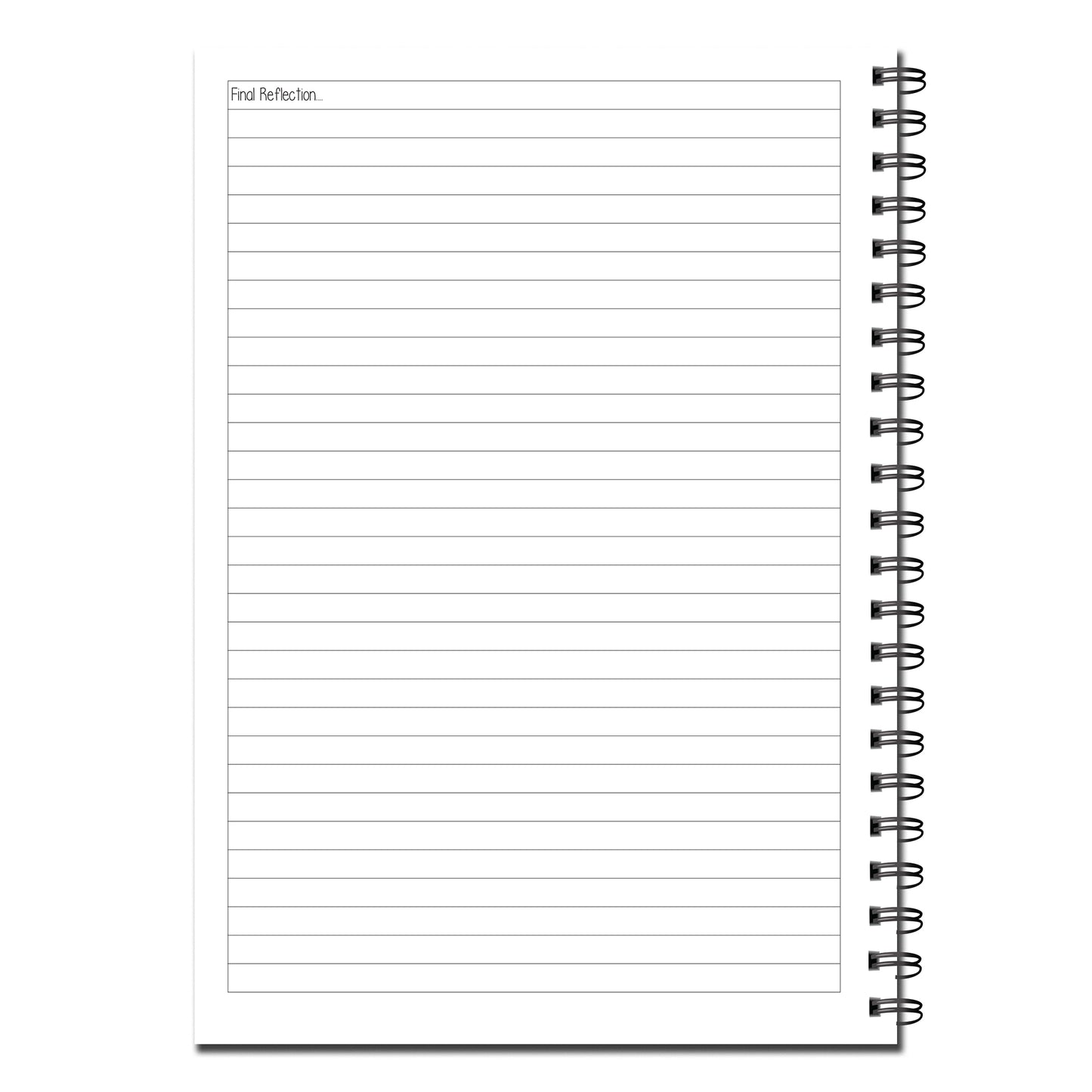 Daily Gratitude Journal | Thankful | Grateful | A5 wirobound book | 1 Full Year | 53 pages printed to both sides on quality 120gsm