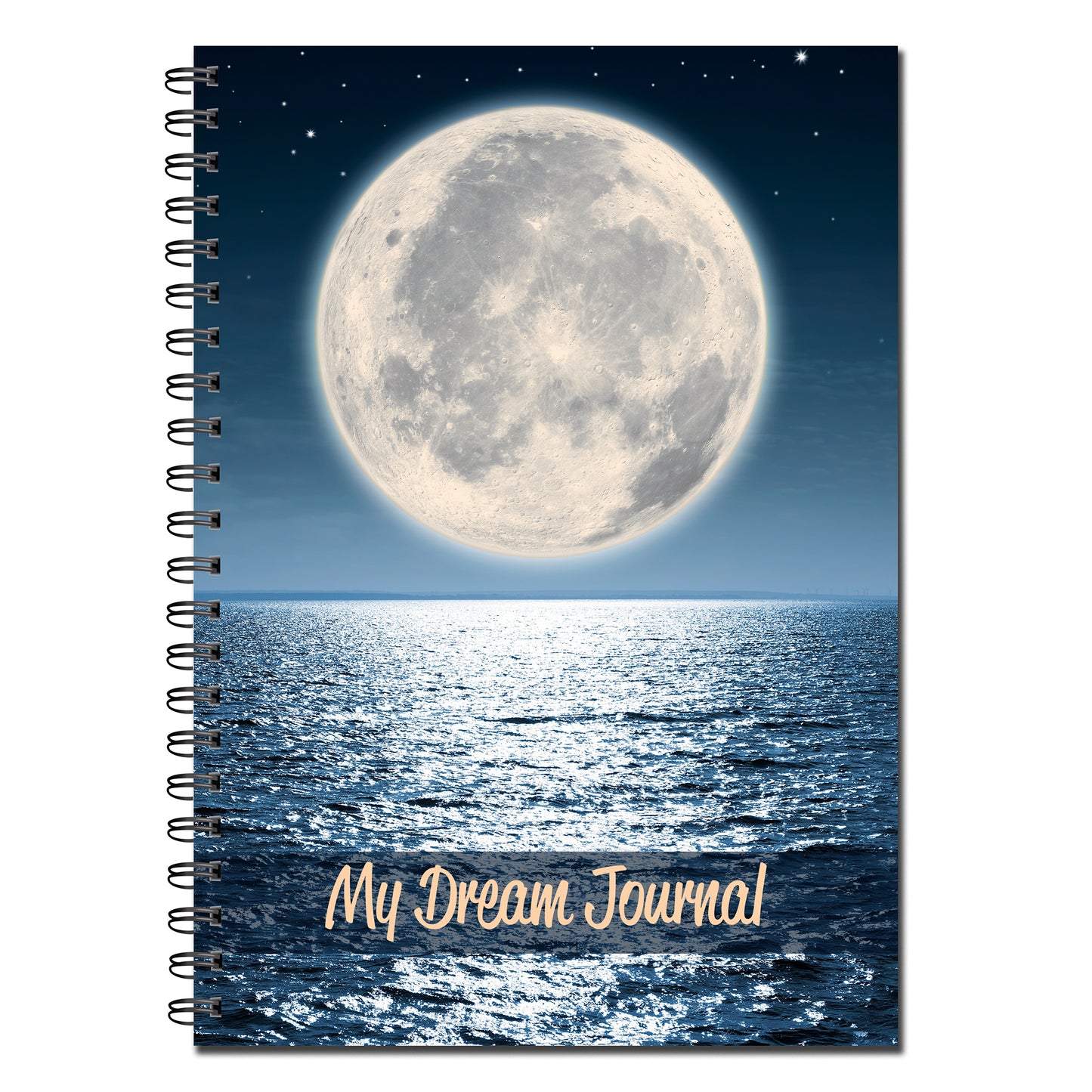 My Dream Journal | Sleep Diary | A5 wirobound book | 50 pages printed to both sides on quality 120gsm