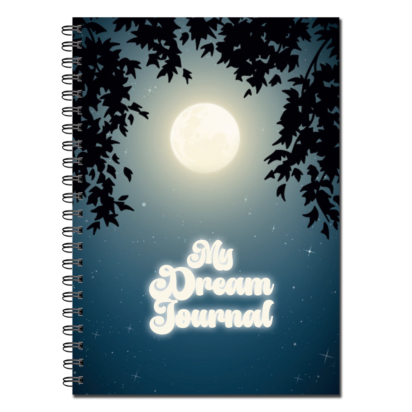 My Dream Journal | Sleep Diary | A5 wirobound book | 50 pages printed to both sides on quality 120gsm
