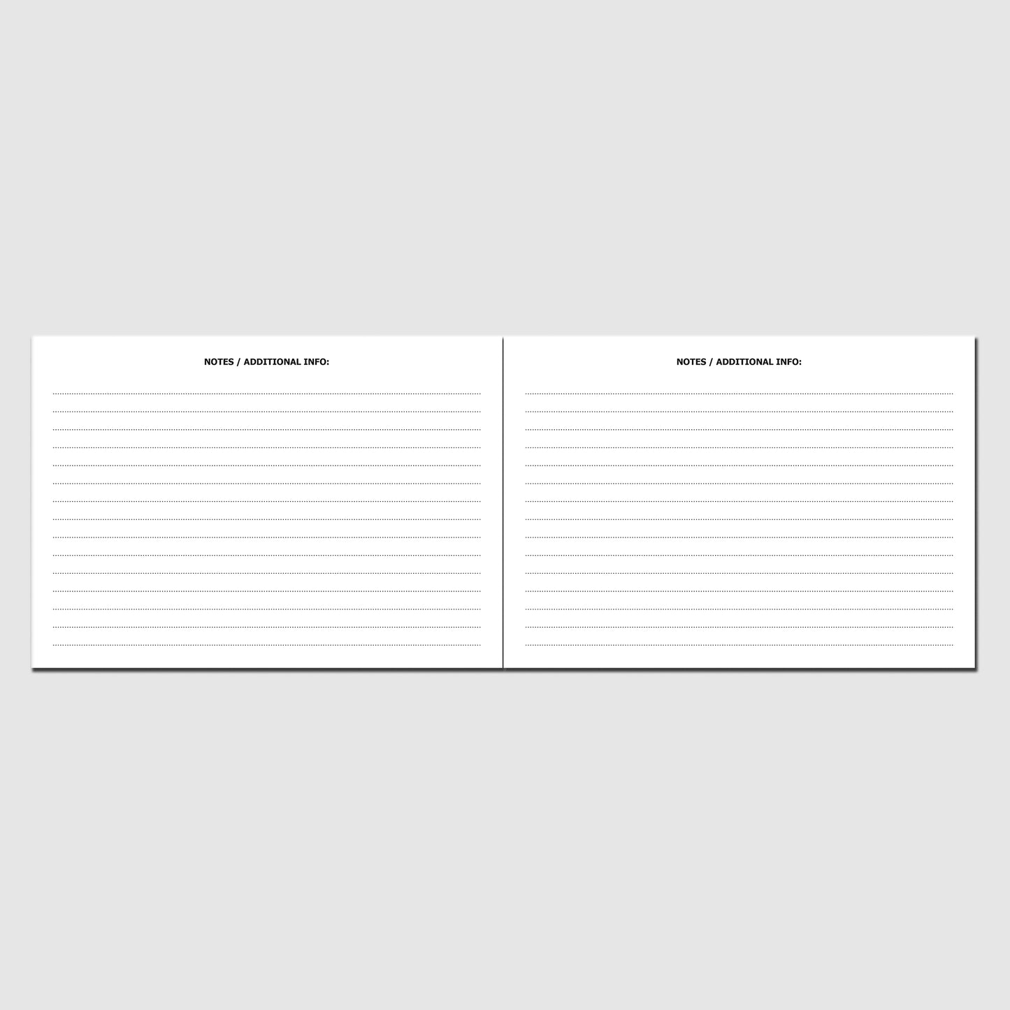 Vehicle Service Schedule & Maintenance Record Log | A5 | Blank Replacement Service History Book | 24 Service Logs | 120gsm Paper