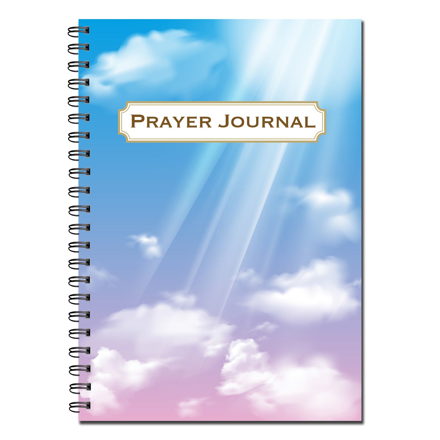 Prayer Journal | Notes | A5 (148mm x 210mm) | 50 double sided pages | Split Wirobound