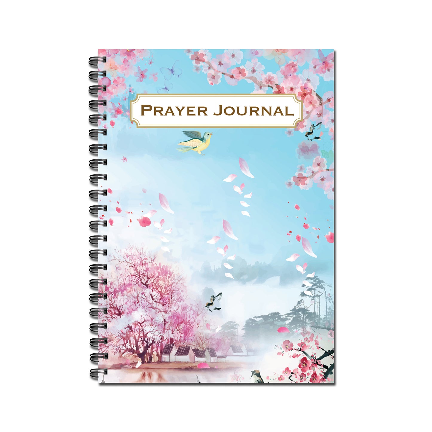 Prayer Journal | Notes | A5 (148mm x 210mm) | 50 double sided pages | Split Wirobound