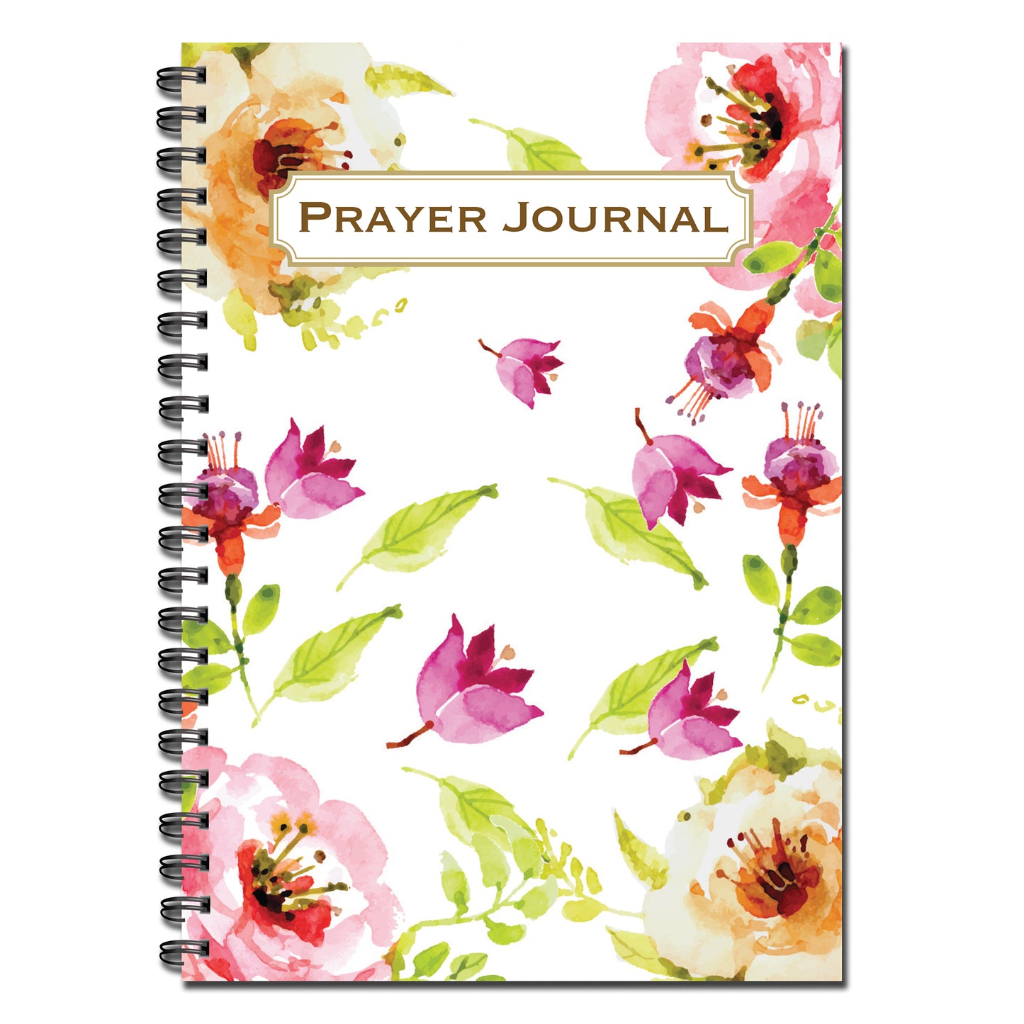 Prayer Journal | Notes | A5 (148mm x 210mm) | 50 double sided pages | Split Wirobound