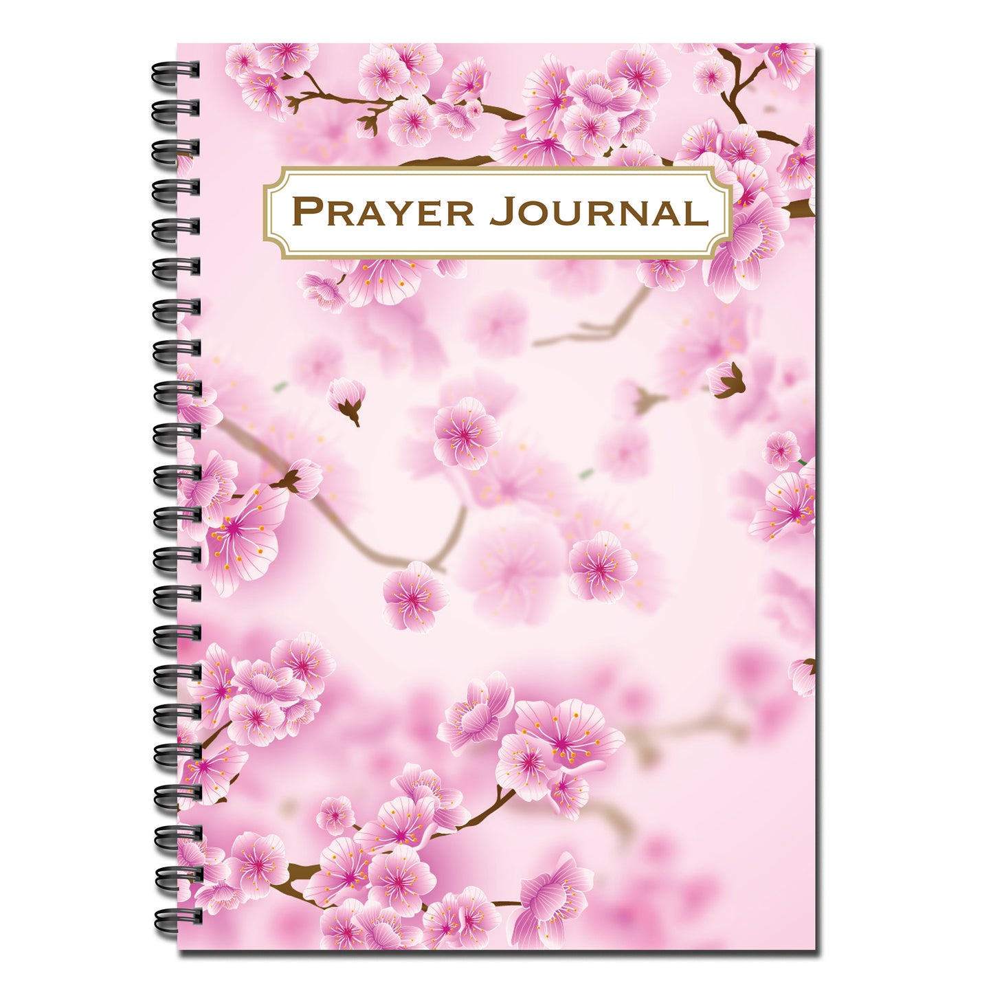 Prayer Journal | Notes | A5 (148mm x 210mm) | 50 double sided pages | Split Wirobound