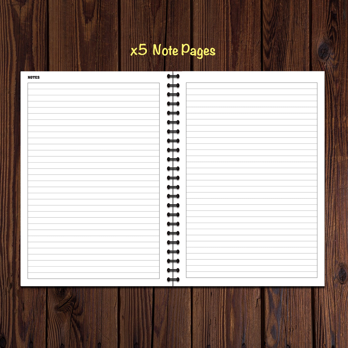 Budget Planner | Finance Tracker | Annual Undated | A5 (148mm x 210mm) | 50 double sided pages on 120gsm | Split Wirobound