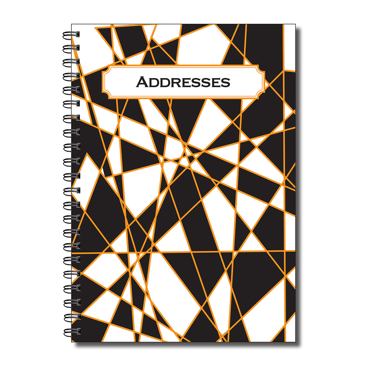 Address Book | A5 (148mm x 210mm) | 52 double sided pages on 120gsm | Split Wirobound