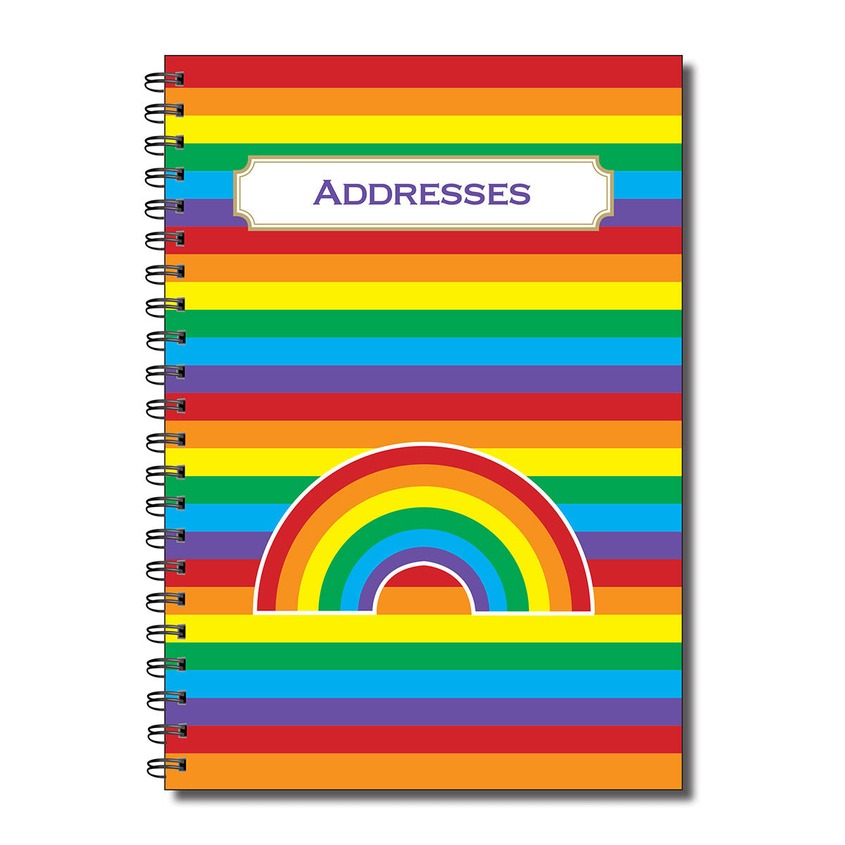 Address Book | A5 (148mm x 210mm) | 52 double sided pages on 120gsm | Split Wirobound