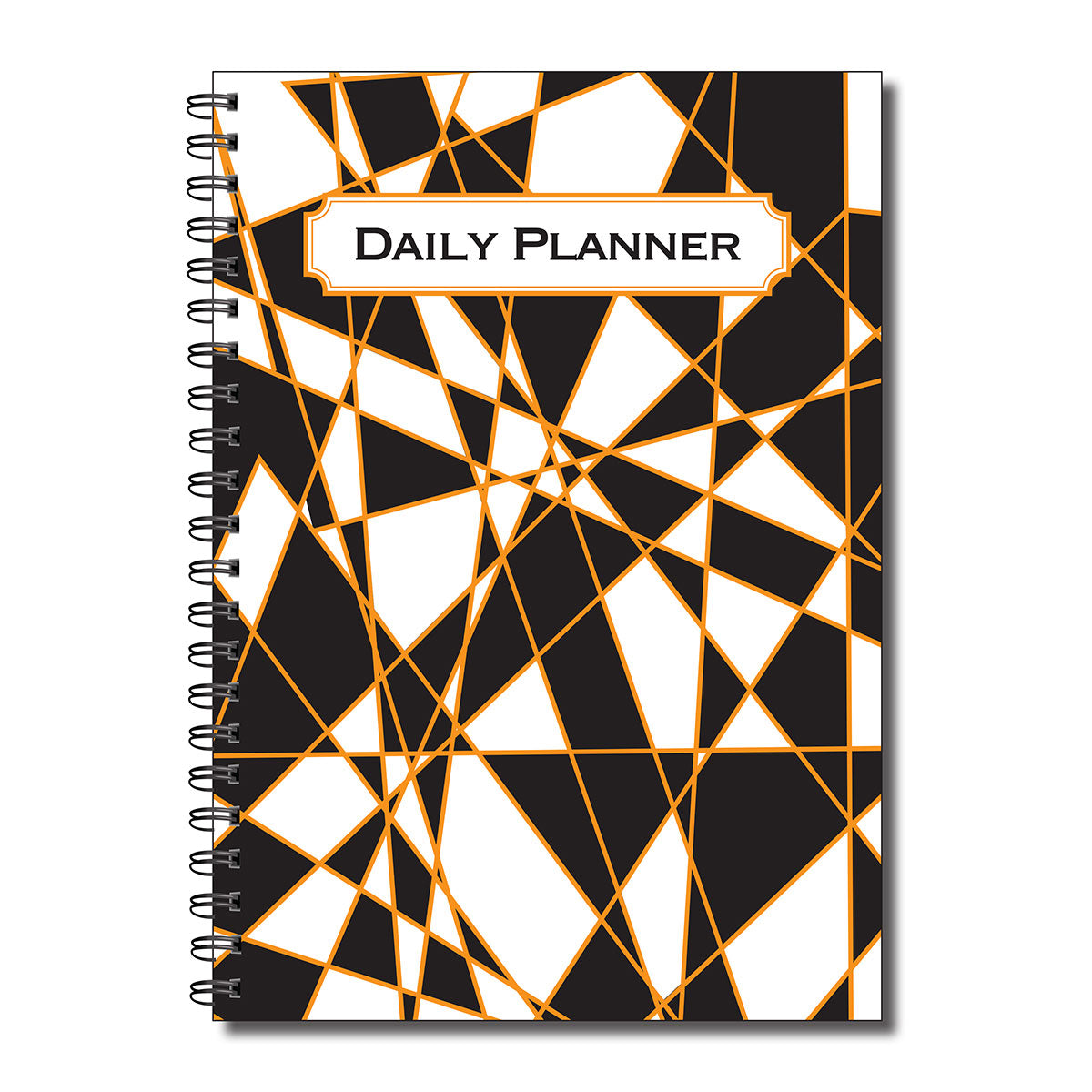 Daily Planner | A5 (148mm x 210mm) | 50 double sided pages on 120gsm | Split Wirobound
