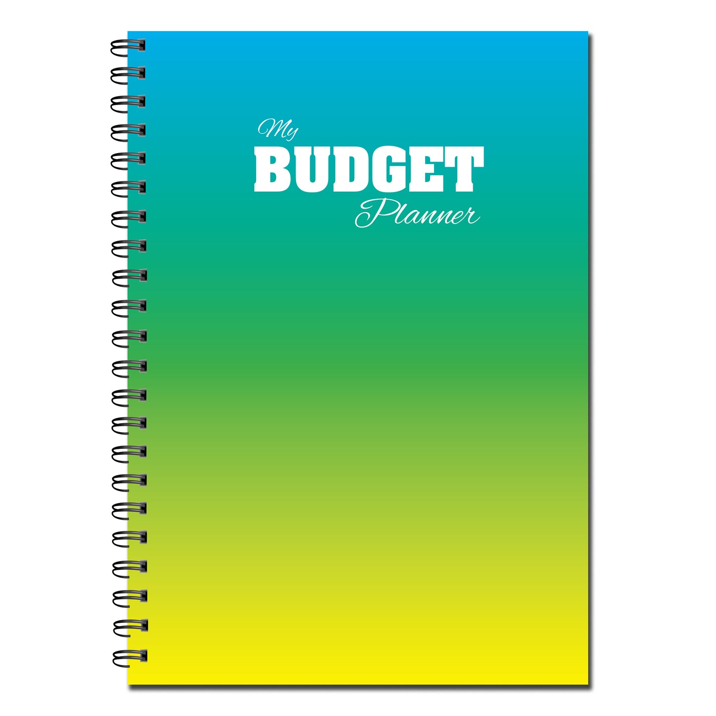 Budget Planner | Finance Tracker | Annual Undated | A5 (148mm x 210mm) | 50 double sided pages on 120gsm | Split Wirobound
