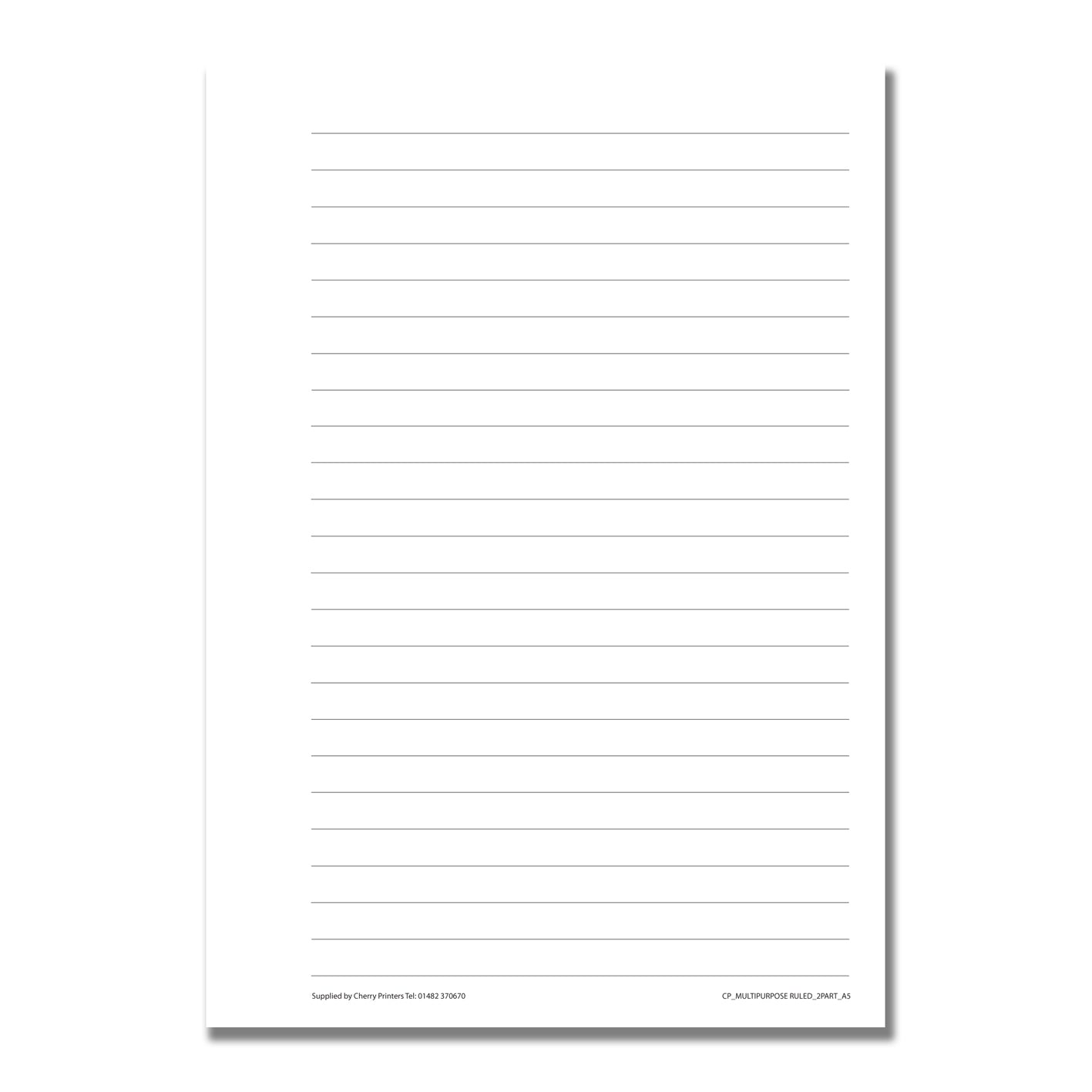 NCR Multi Purpose Ruled Duplicate Book A4
