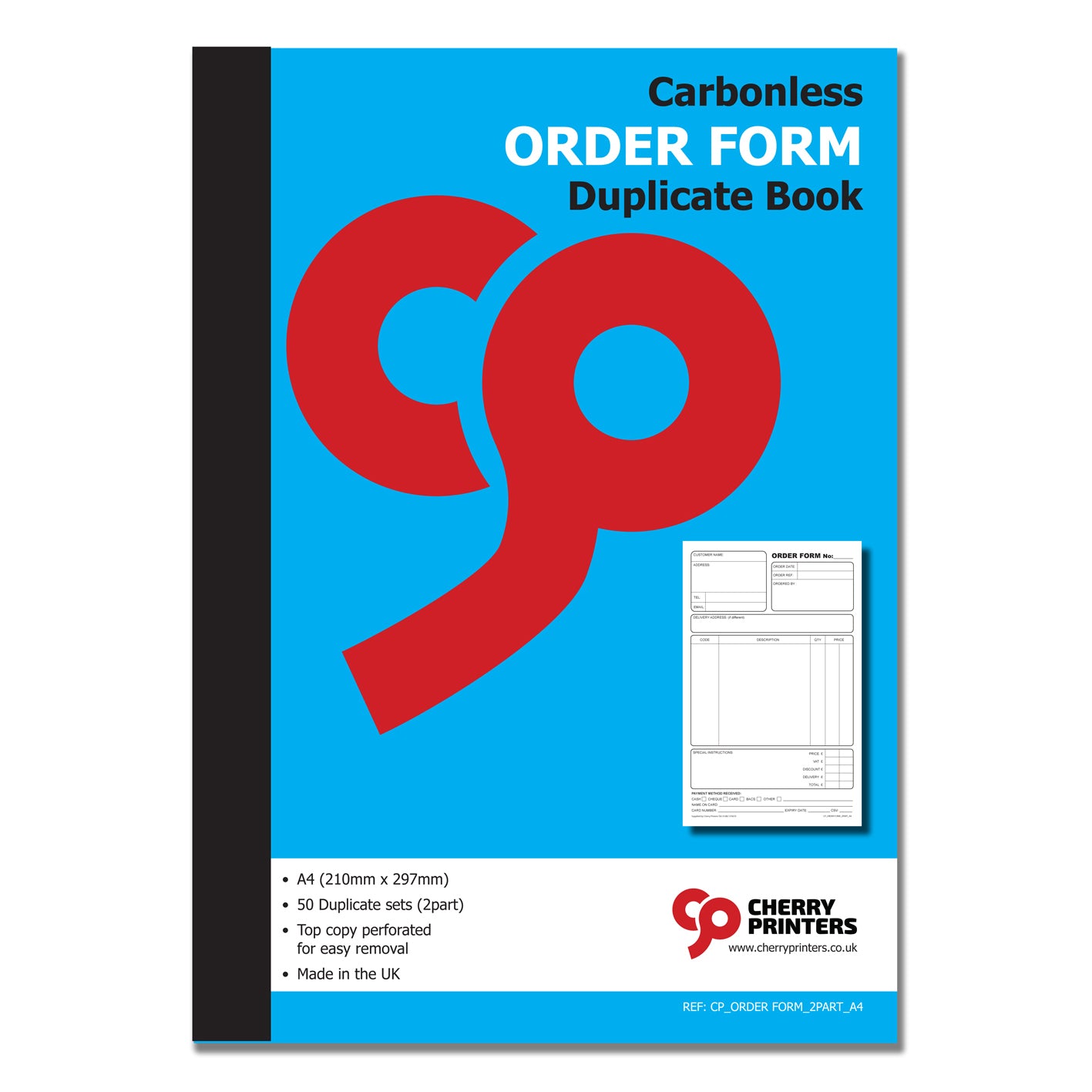 NCR Bestellformular Duplikatbuch A4