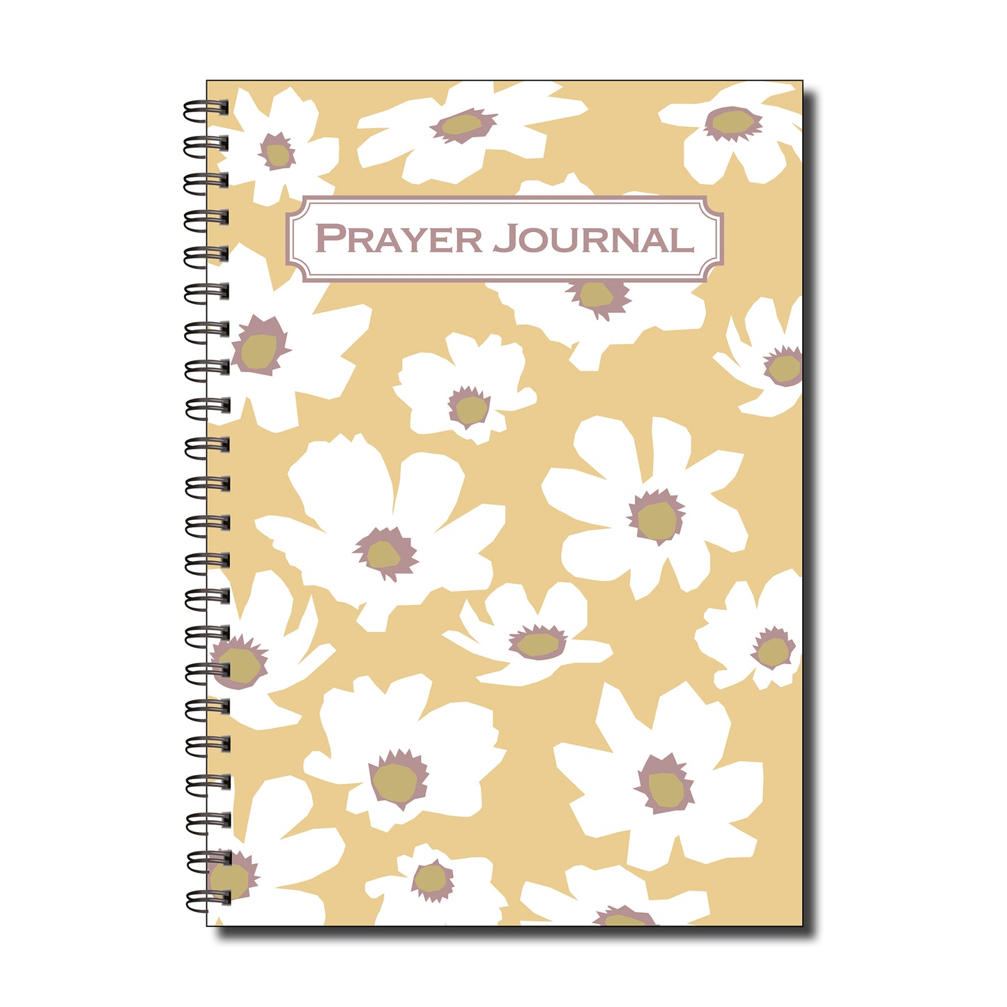 Prayer Journal | Notes | A5 (148mm x 210mm) | 50 double sided pages | Split Wirobound