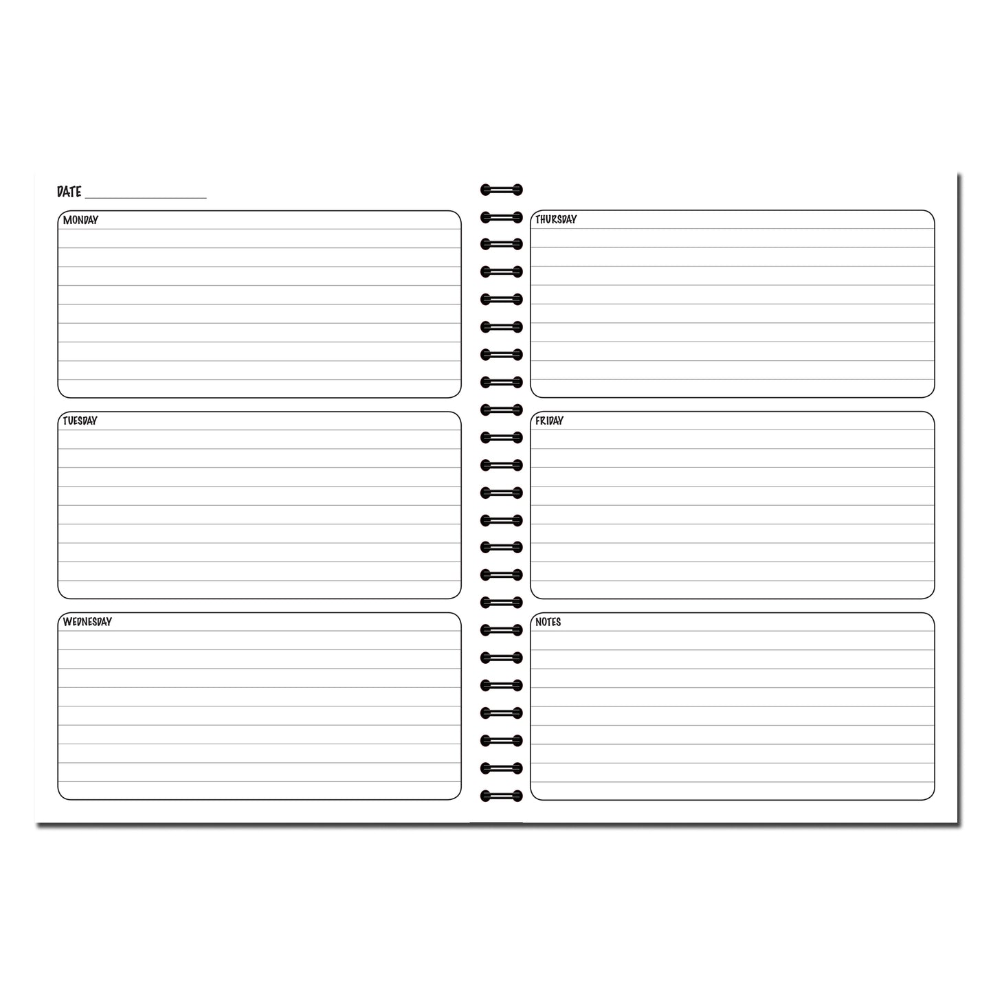 Teachers Planner 2022-2023 | Weekly Lesson Planner | 40 week to view undated pages | A5 | 60 double sided pages Wirobound