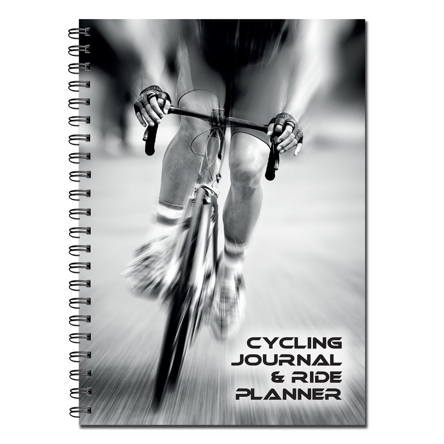 Designer Range Cycling Journal & Ride Planner | A5 | 50 double sided pages Wirobound