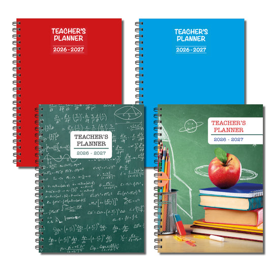 Teachers Planner 2026-2027 | Weekly Lesson Planner | 40 week to view undated pages | A5 | 60 double sided pages Wirobound