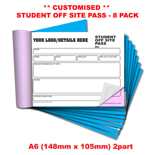 NCR *CUSTOM* Kassenbon-Duplikatbuch A6 Packs