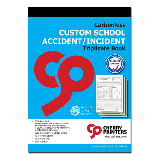 NCR *CUSTOM* Lieferschein Duplikat Buch A5 Packs