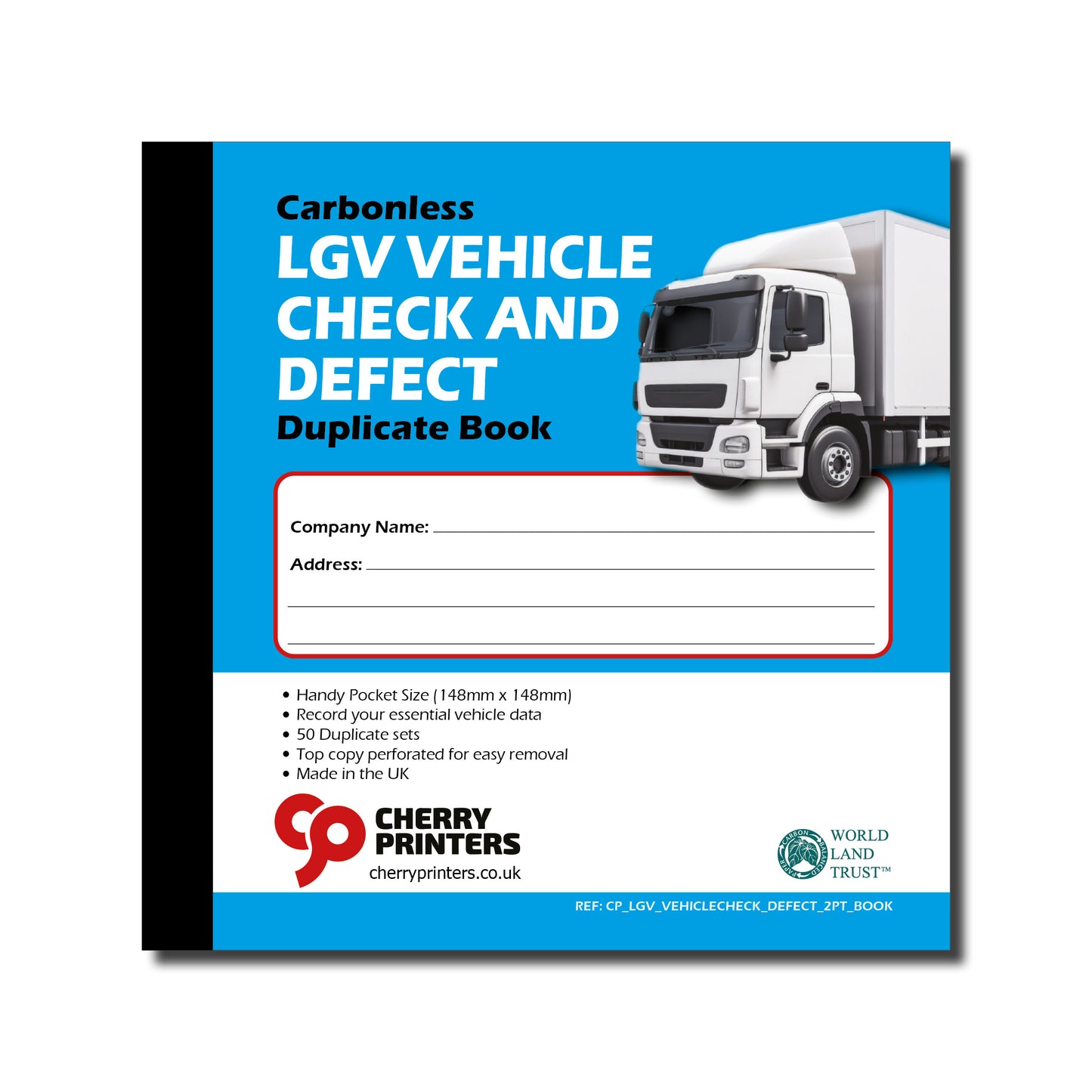 Fahrtenbuch A5 100Seiten 80gsm