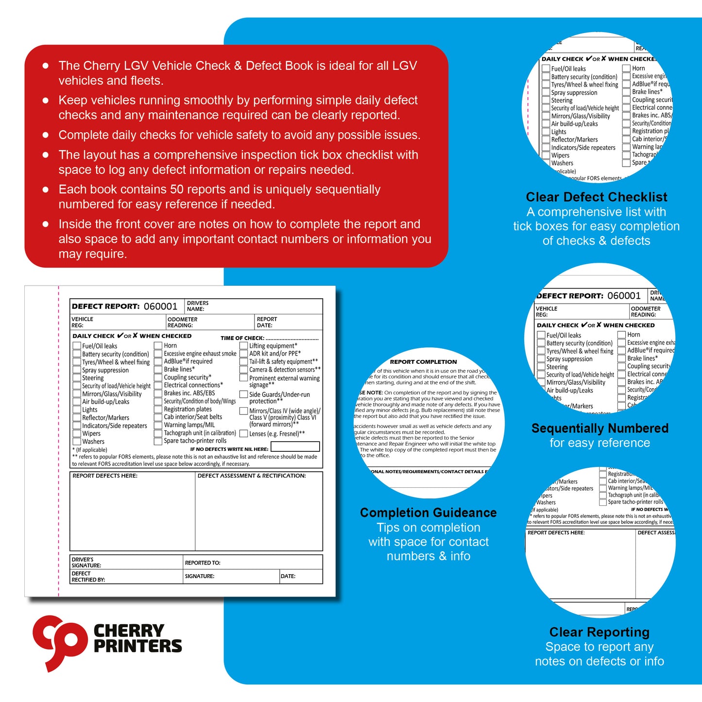 Fahrtenbuch A5 100Seiten 80gsm