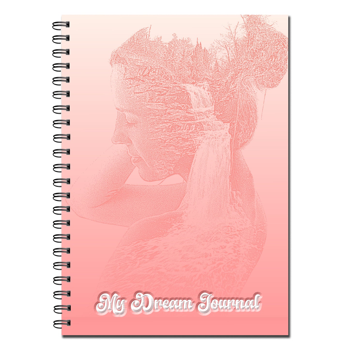 My Dream Journal | Sleep Diary | A5 wirobound book | 50 pages printed to both sides on quality 120gsm