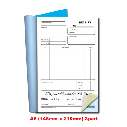 NCR Quittung dreifach Buch A5