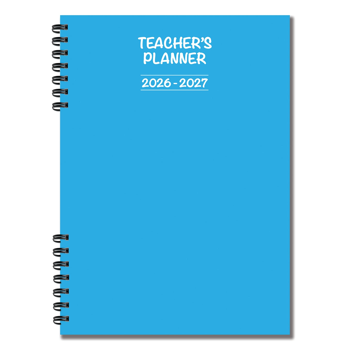 Teachers Planner 2026-2027 | Weekly Lesson Planner | 40 week to view undated pages | A5 | 60 double sided pages Wirobound