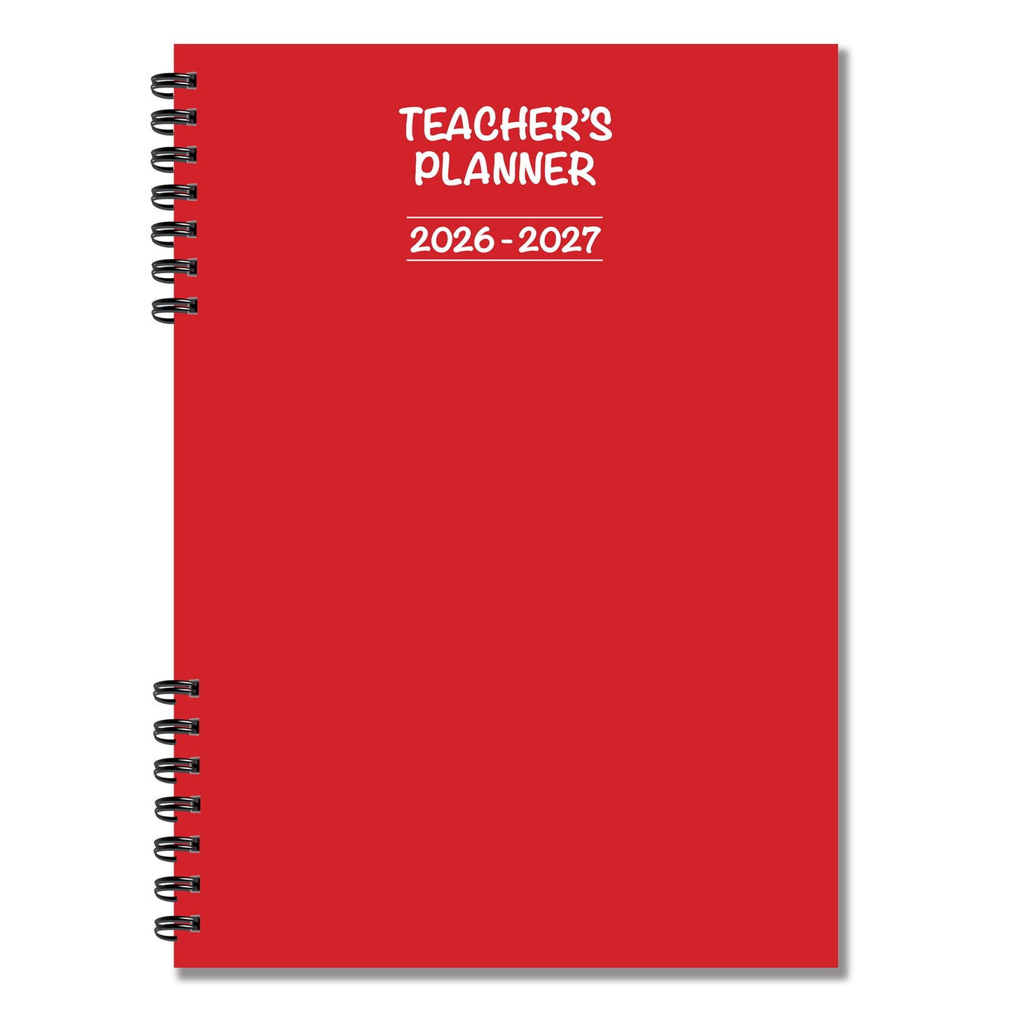 Teachers Planner 2026-2027 | Weekly Lesson Planner | 40 week to view undated pages | A5 | 60 double sided pages Wirobound