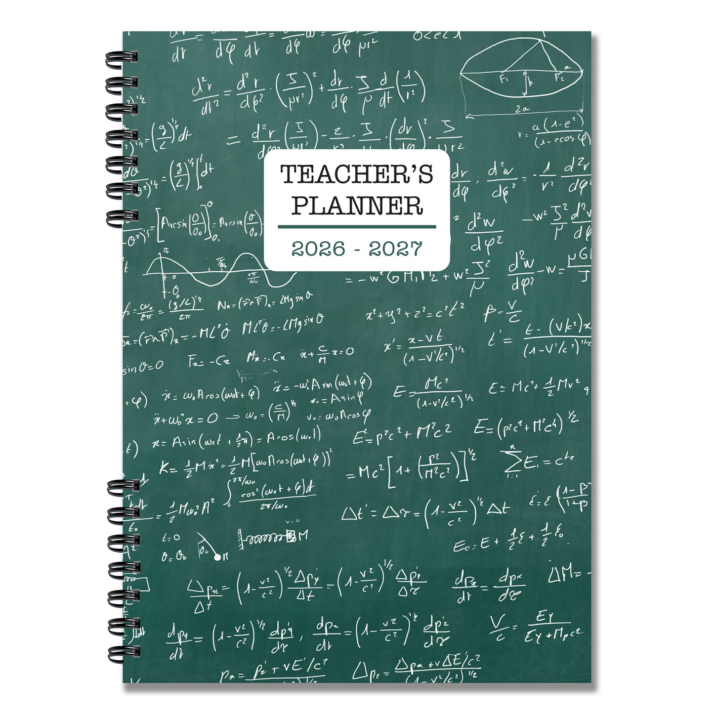 Teachers Planner 2026-2027 | Weekly Lesson Planner | 40 week to view undated pages | A5 | 60 double sided pages Wirobound