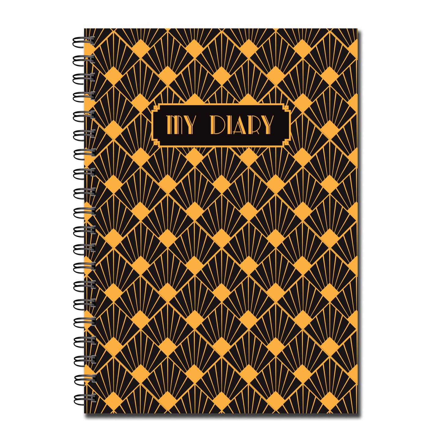 Designer Range| Undated Diary | A6 105mm x 148mm | 53 double sided pages Wirobound