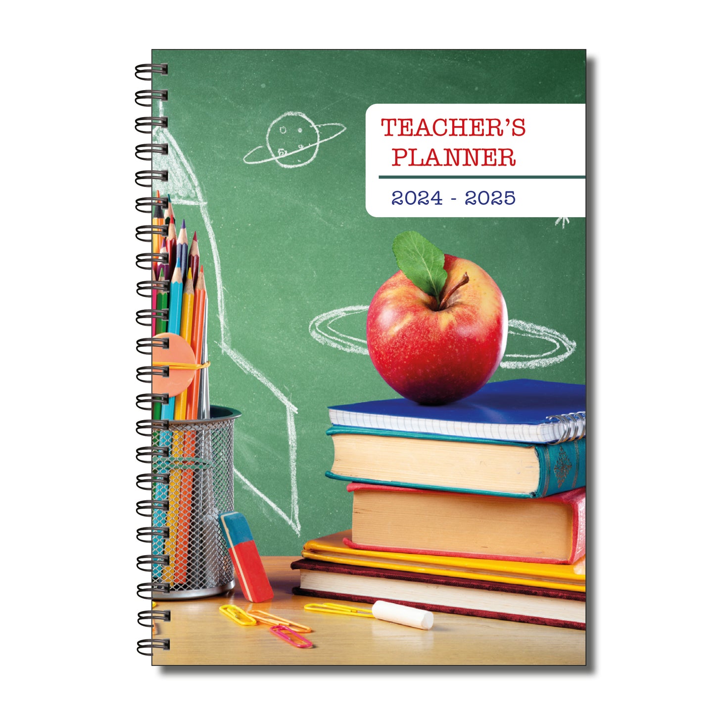 Teachers Planner 2024-2025 | Weekly Lesson Planner | 40 week to view undated pages | A5 | 60 double sided pages Wirobound