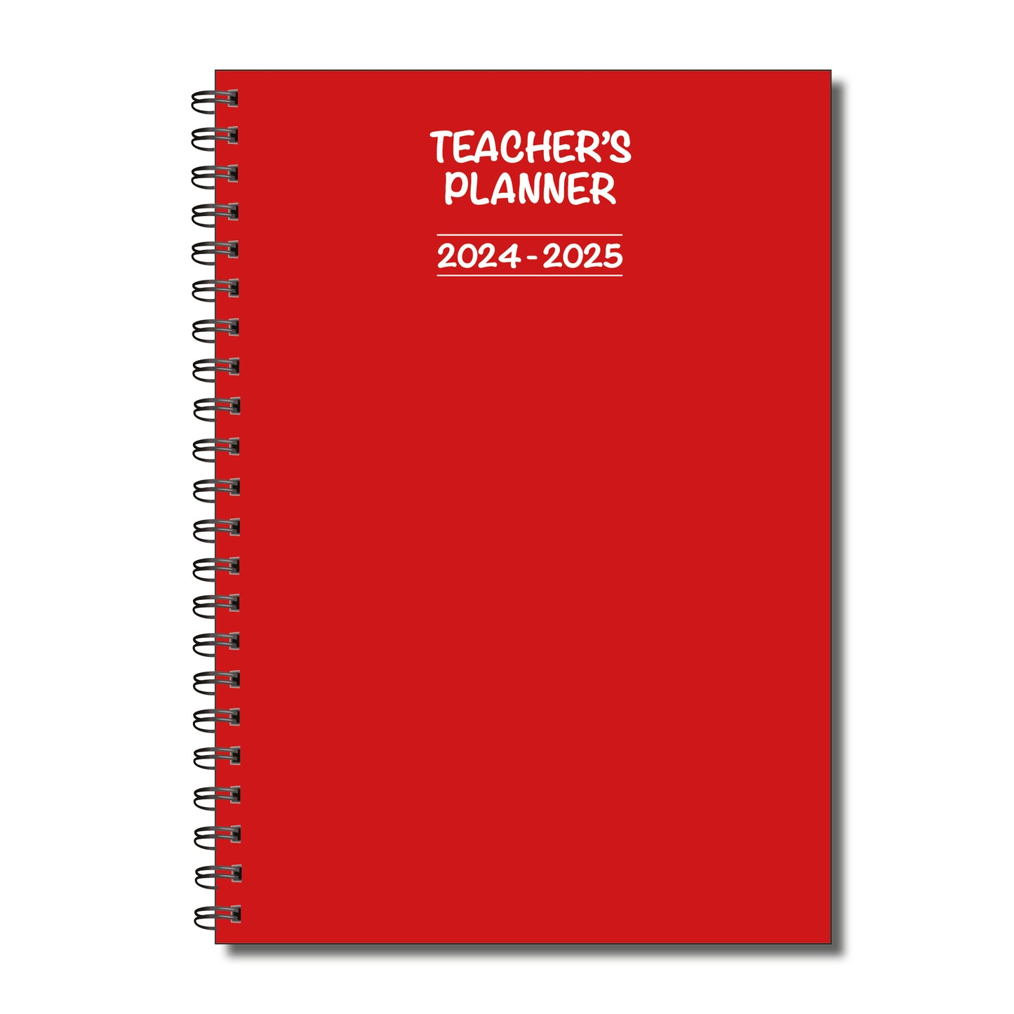 Teachers Planner 2024-2025 | Weekly Lesson Planner | 40 week to view undated pages | A5 | 60 double sided pages Wirobound