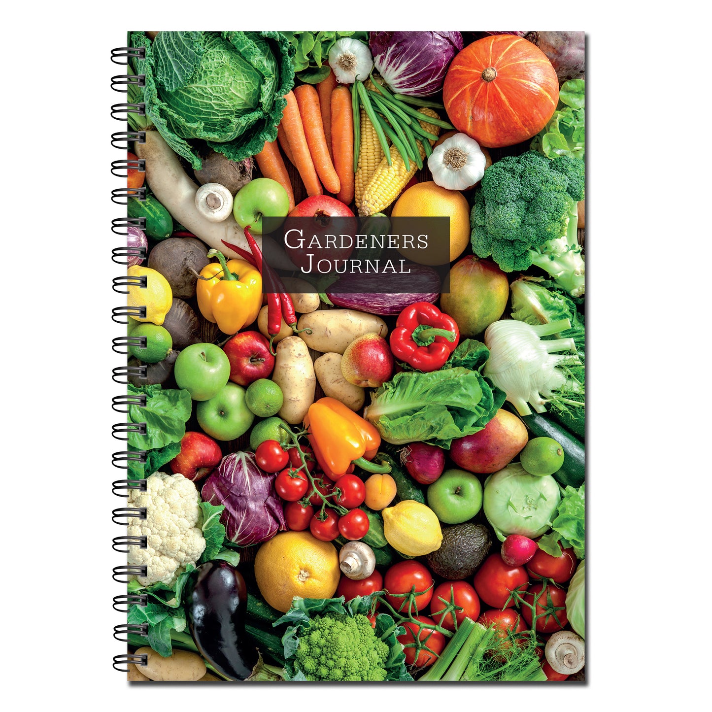 Designer Range | Gardeners Journal | Seed Planting Log | A5 120gsm 50 double sided pages Wiro