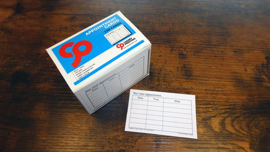 Terminkarten x150 350gsm - 85mmx55mm in Box