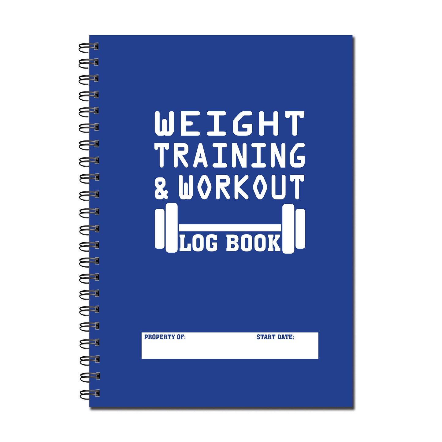 Weight Training & Workout Log Book, A5