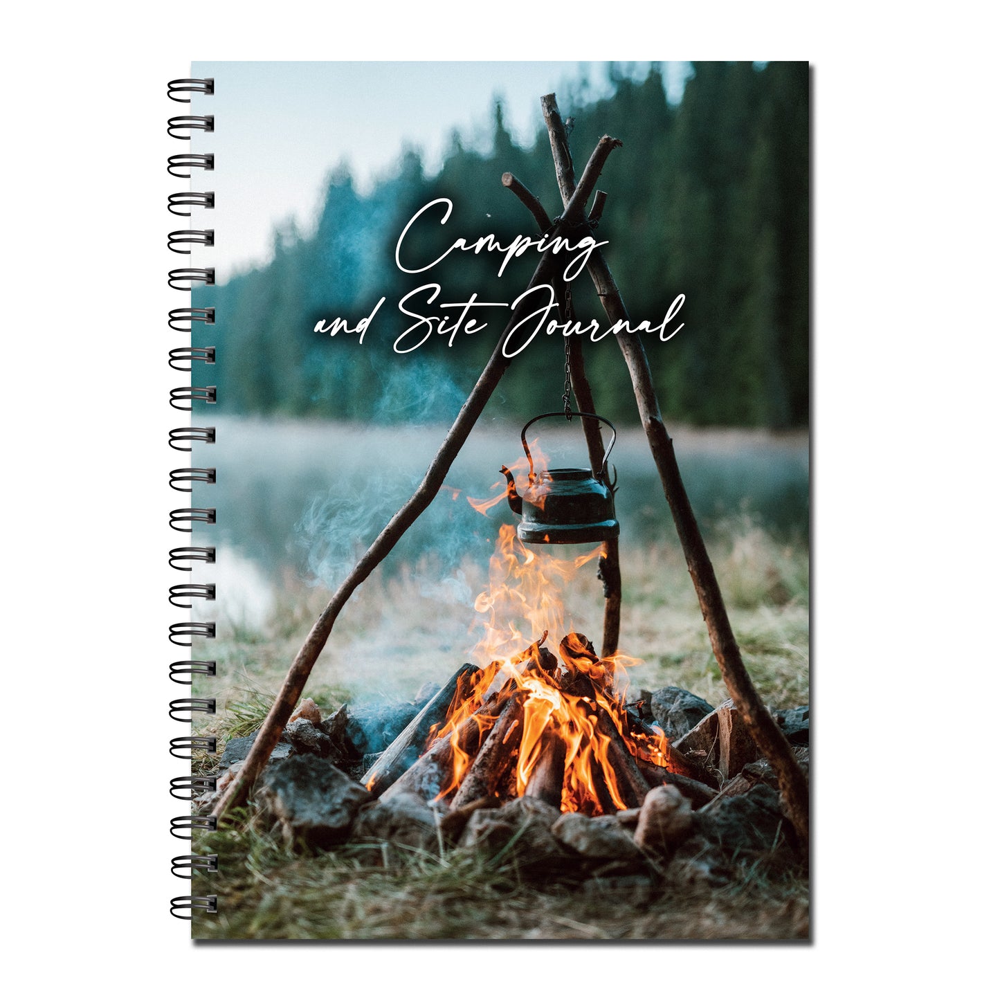 Designer Range Camping/Site Journal | Campsite Review | A5 | 51 double sided pages Wirobound