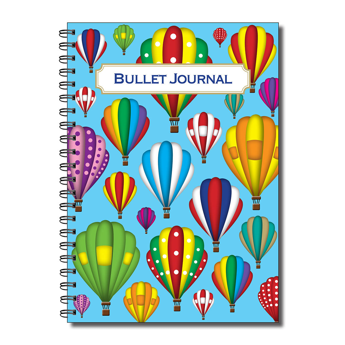 Designer Range Bullet Journal / Dotted Notebook A5 120gsm 50 double sided pages Wirobound