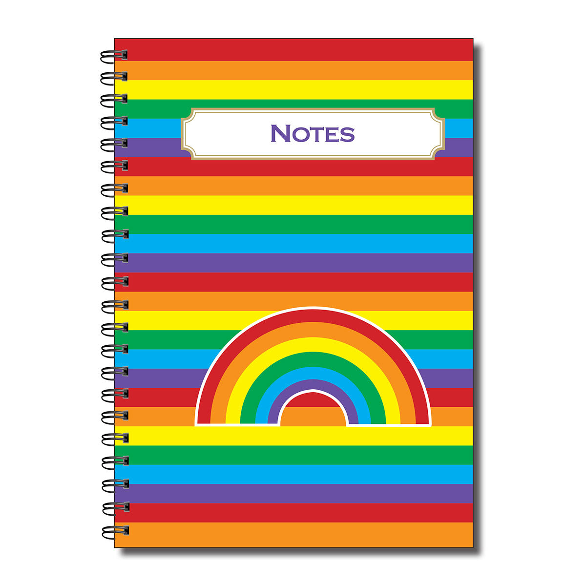 Designer Range Notizbuch A5 120gsm 50 doppelseitige Seiten Wirobound