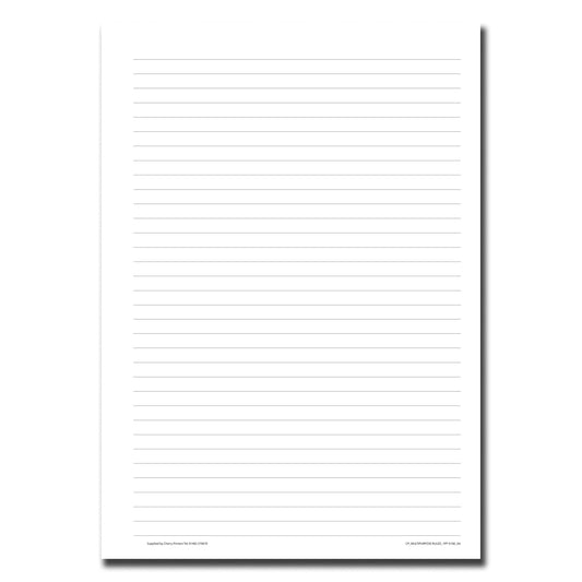 Jotter / Notebook Ruled A4 80gsm 100 pages Wirobound