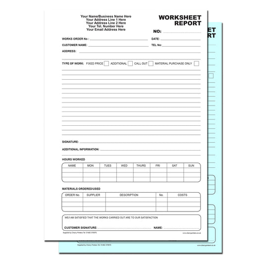 NCR *CUSTOM* Rechnungsdoppelbuch A4 Packs