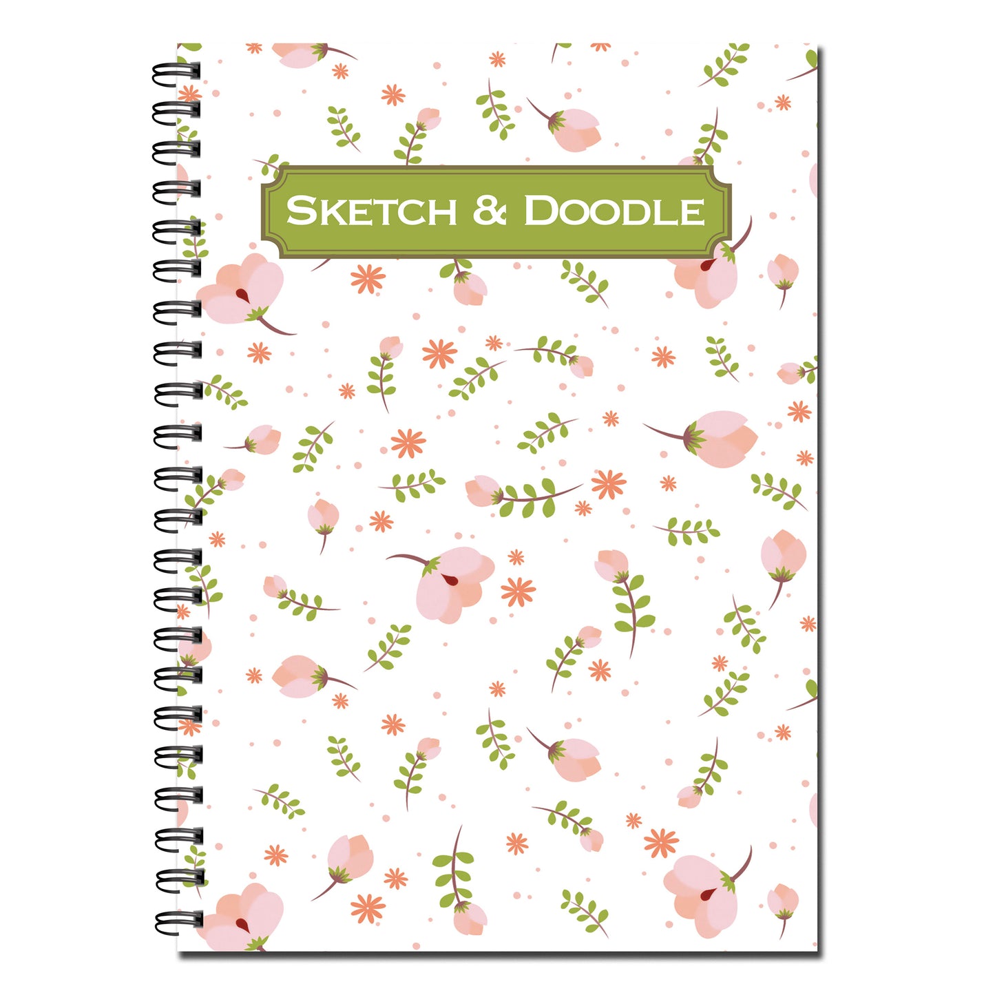 Designer Range Sketch & Doodle Book A5 120gsm 50 pages Wirobound