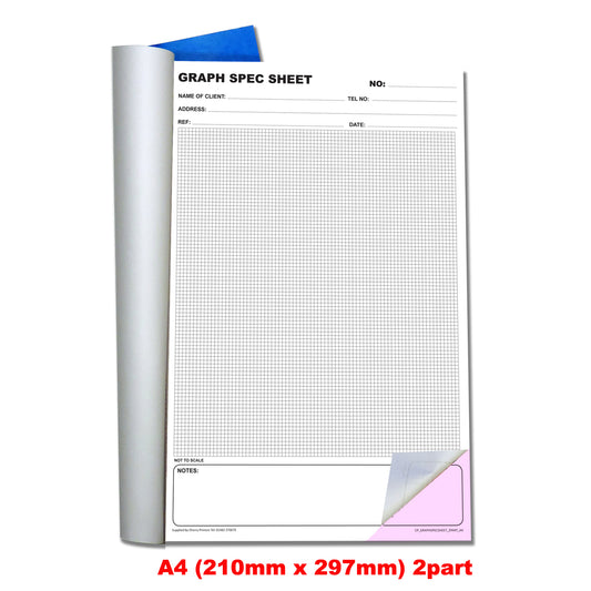 NCR Graph Spec Duplikatbuch A4