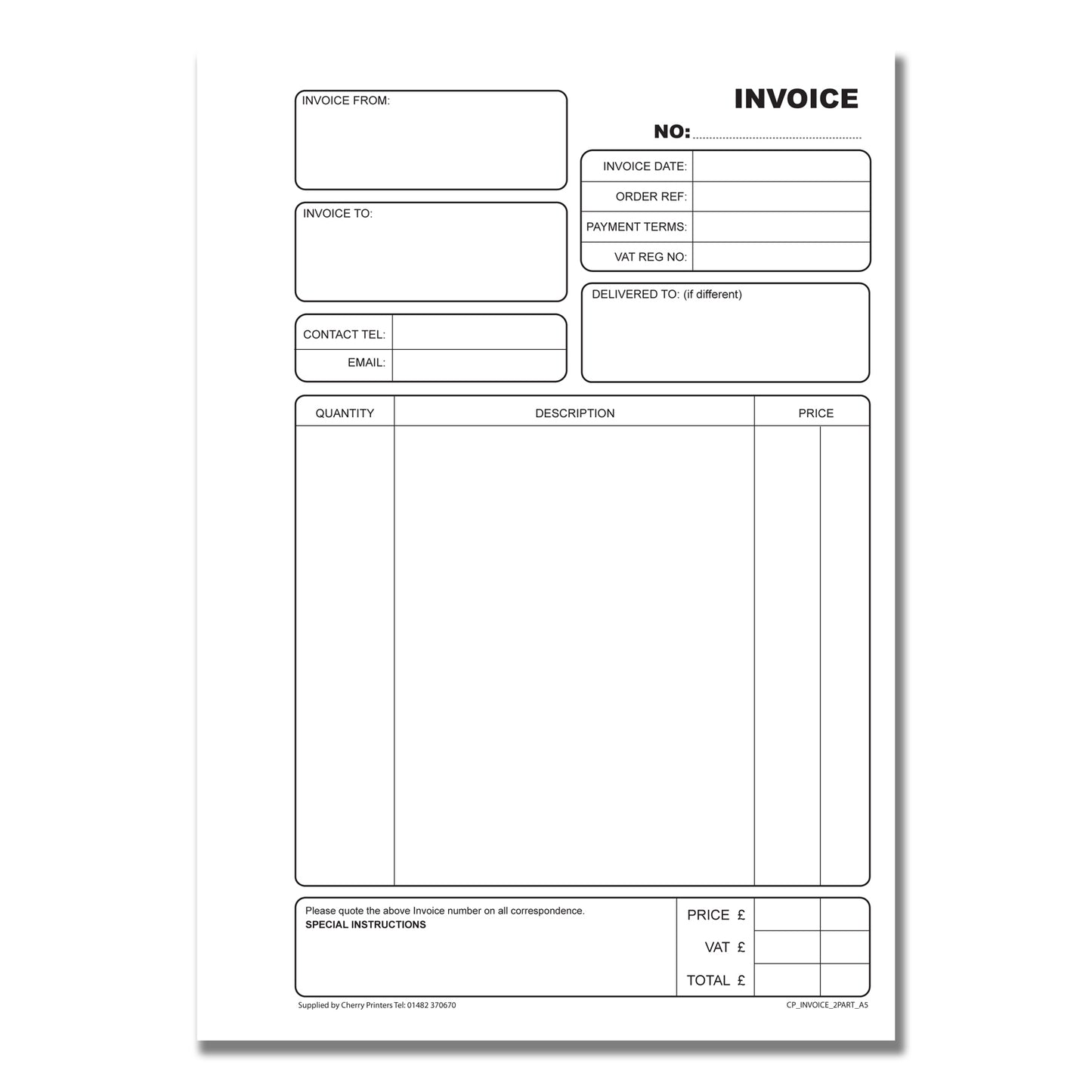 NCR-Rechnungsdoppelbuch A5