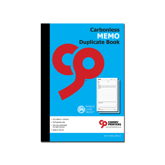NCR Memo/Telephone Message Book A5 Duplicate