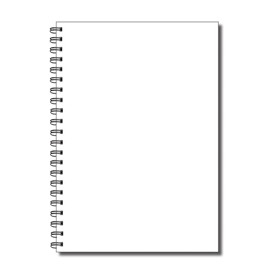 Sketch & Doodle Book | A5 (148mm x 210mm) | 50 double sided pages on 120gsm | Split Wirobound