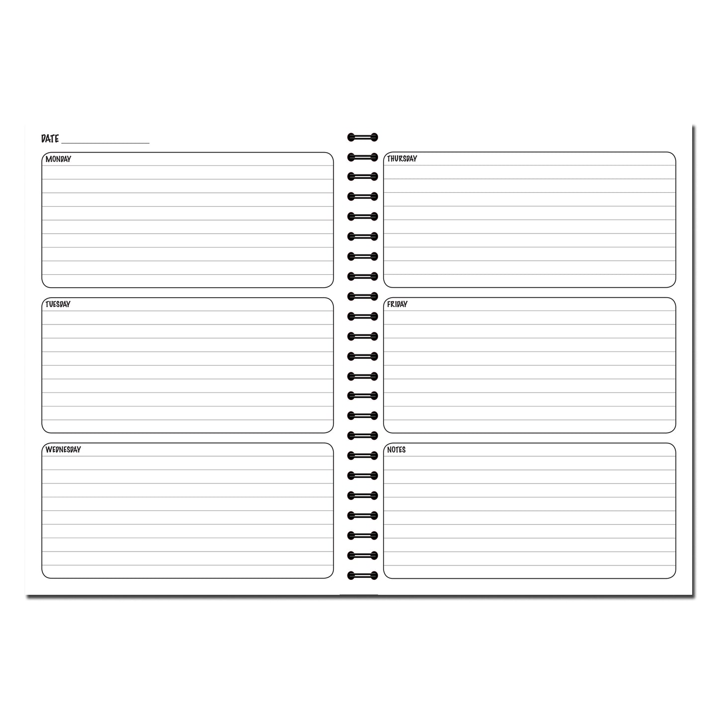 Teachers Planner 2024-2025 | Weekly Lesson Planner | 40 week to view undated pages | A5 | 60 double sided pages Wirobound