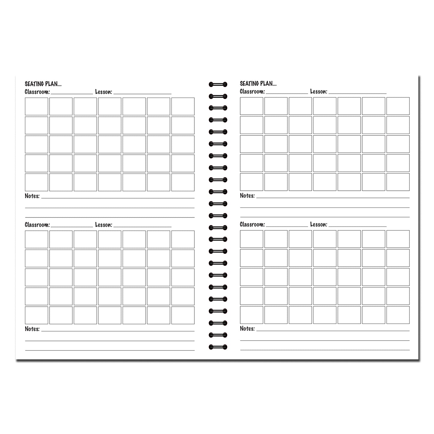 Teachers Planner 2024-2025 | Weekly Lesson Planner | 40 week to view undated pages | A5 | 60 double sided pages Wirobound