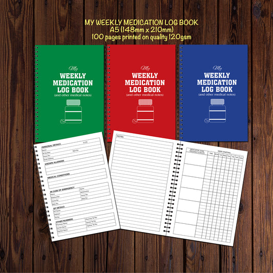Designer Range Things I Forget/Password Book A5 53 doppelseitige Seiten Wirobound